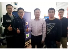 中歐特普馮經(jīng)理與常州東升檢測(cè)鄧總考察、測(cè)試球型黑體