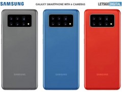 升級(jí)版防爆盾，三星橫排6攝手機(jī)相機(jī)系統(tǒng)專利曝光