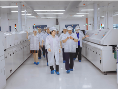 徐州高新區(qū)黨工委書記一行蒞臨精創(chuàng)股份新廠參觀指導(dǎo)！