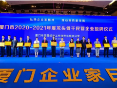 宇電榮膺“廈門龍頭骨干民營企業(yè)”稱號！