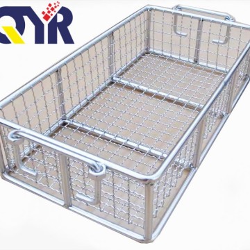 304材質帶把手清洗籃筐