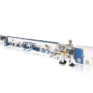 高速節(jié)能型HDPE實(shí)壁管擠出生產(chǎn)線(xiàn)