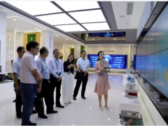 智慧環(huán)境 綠色科技 庫爾勒市委常委一行蒞臨聚光科技考察交流