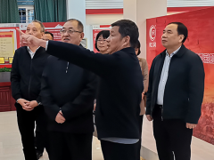 福建省政協(xié)副主席、省工商聯(lián)主席王光遠(yuǎn)一行視察虹潤公司