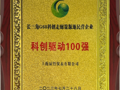 喜報(bào) | 上海辰竹榮獲“長(zhǎng)三角G60科創(chuàng)走廊策源地民營(yíng)企業(yè)科創(chuàng)驅(qū)動(dòng)100強(qiáng)”