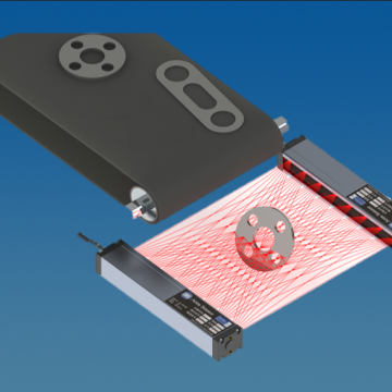 高精度無盲區(qū)計數(shù)光柵 交叉光路設計