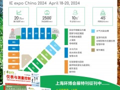 2024年上海環(huán)博會4月18~20日在上海舉辦，《儀表與測量控制》應(yīng)邀參加 E5-M26，歡迎各位領(lǐng)導(dǎo)朋友蒞臨指導(dǎo)........
