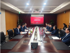 集團(tuán)公司黨組成員、副總經(jīng)理雷宏杰一行到上海欣盛調(diào)研